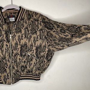 Vintage Palmer e Palmer Australia bomber jacket, in 100 percent woven cotton